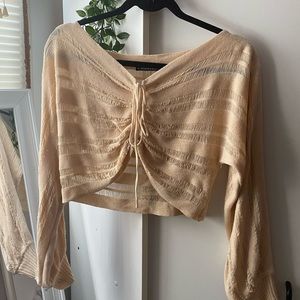 Knitted Butterfly Sweater